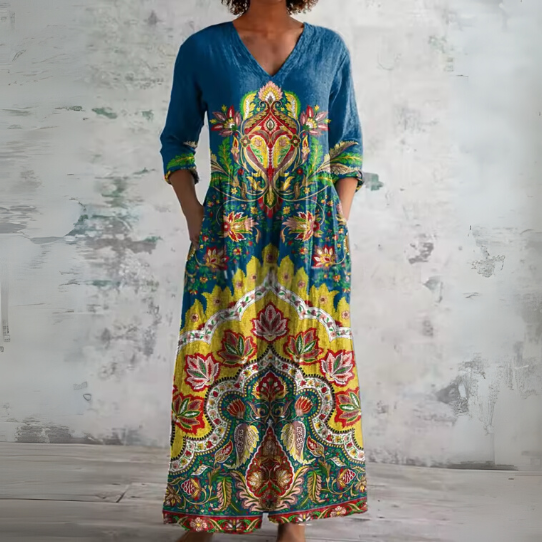 Roxy™ - Vintage Floral Maxi Dress