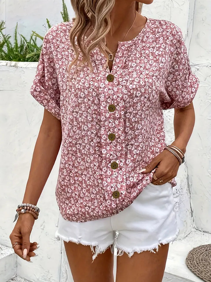 Lily | Casual Button-Up Top