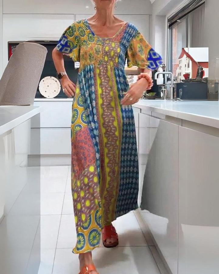 Melania - Colurful Bohemian Dress
