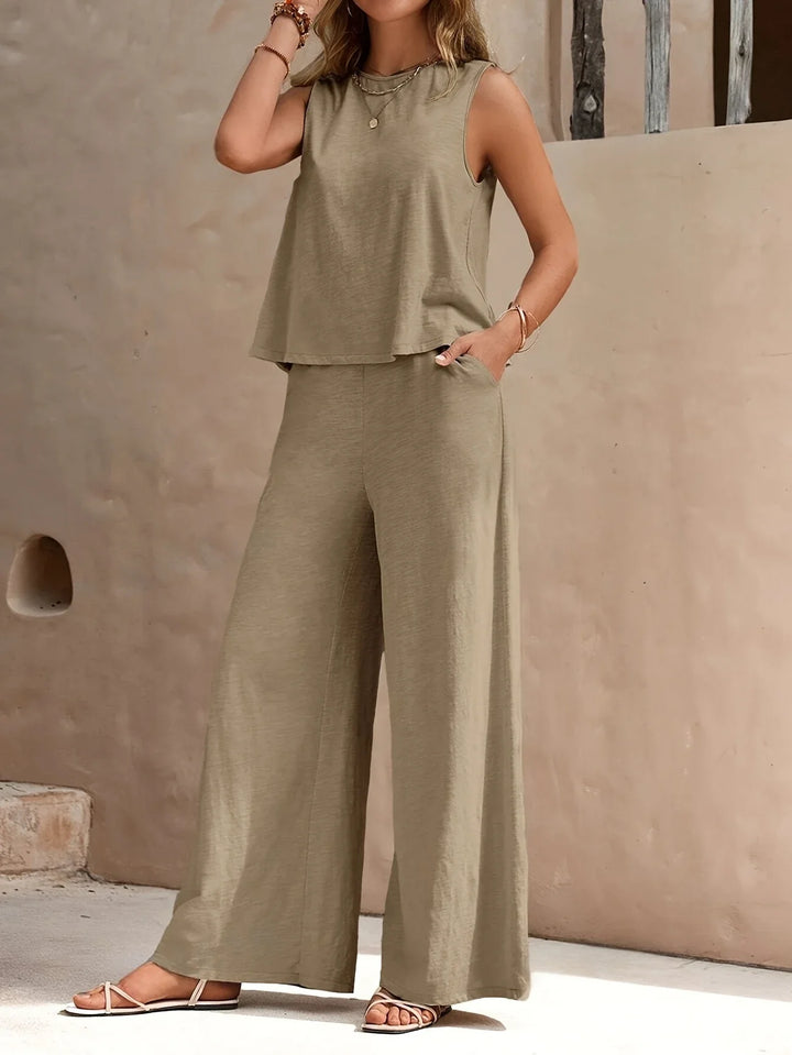 Addison™ - Chic Top and Pants Ensemble