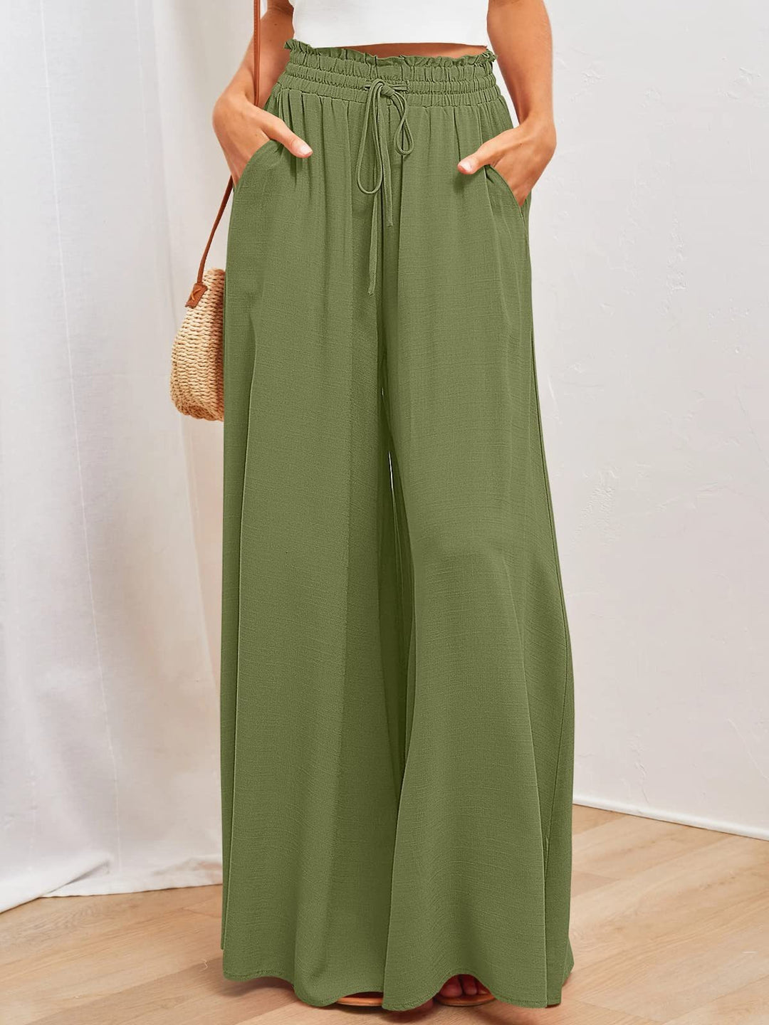 Sophia™ - Chic Wide Leg Trousers