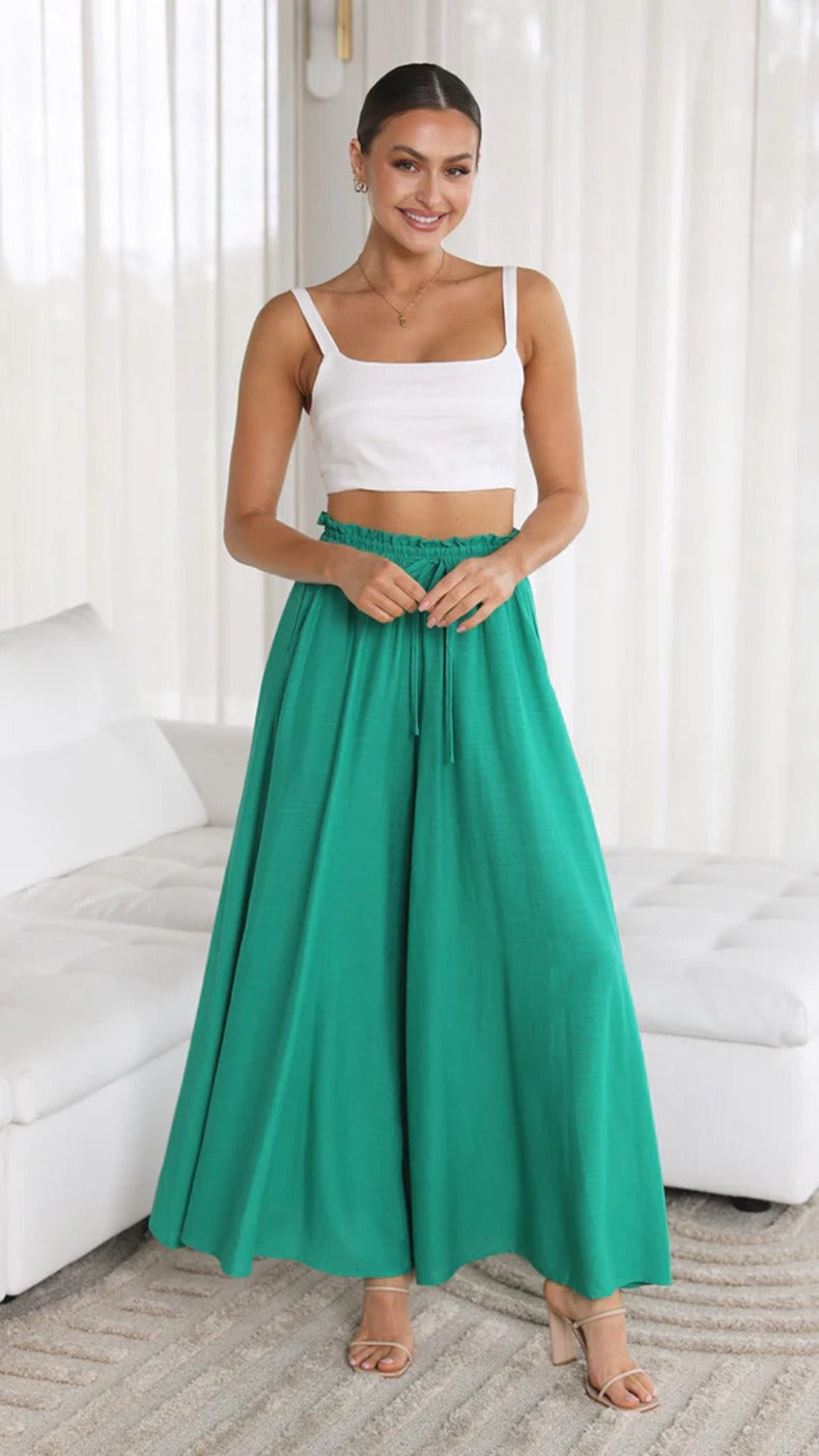 Sophia™ - Chic Wide Leg Trousers