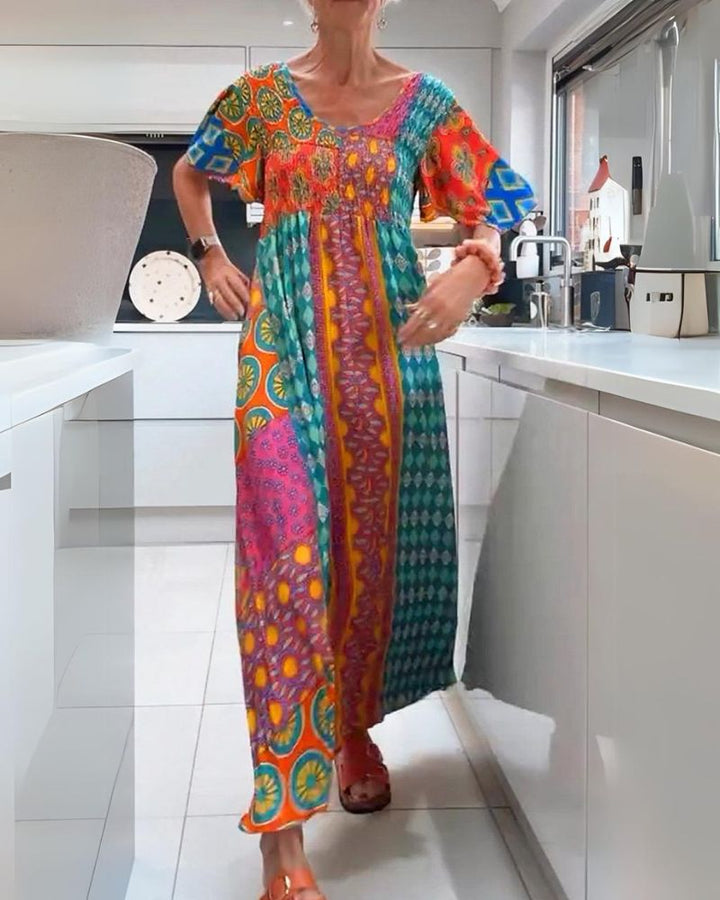 Melania - Colurful Bohemian Dress