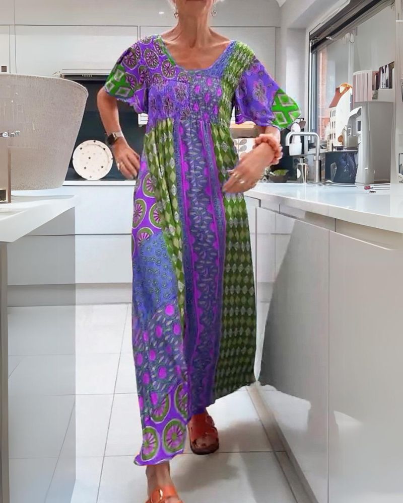Melania - Colurful Bohemian Dress