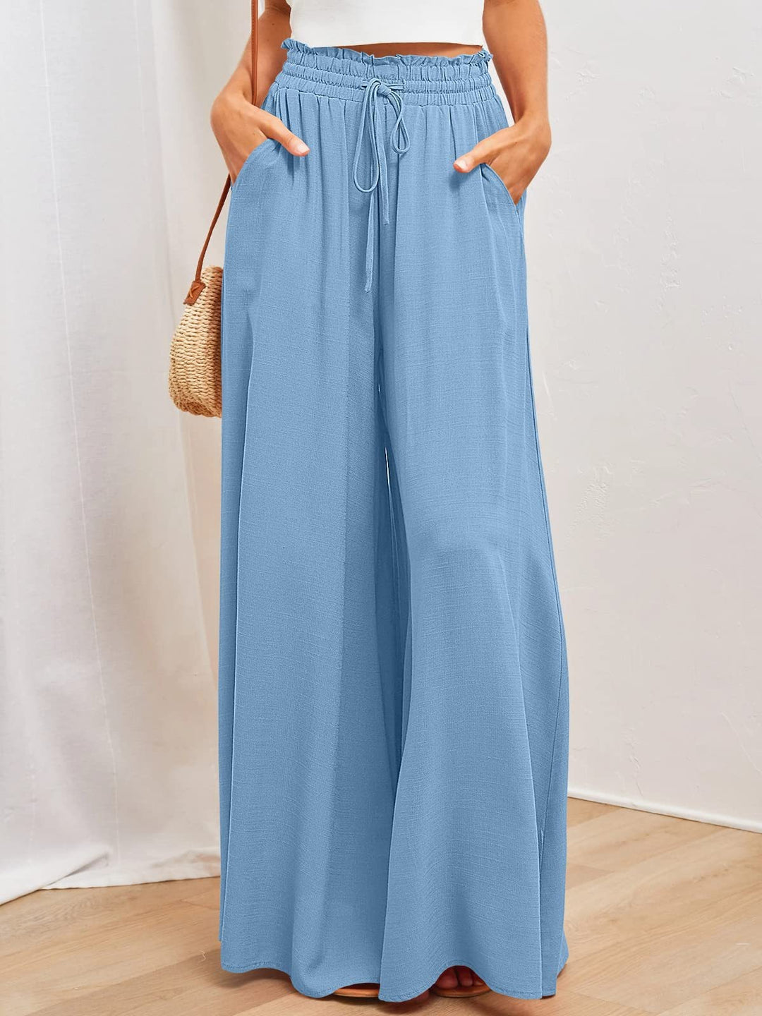 Sophia™ - Chic Wide Leg Trousers