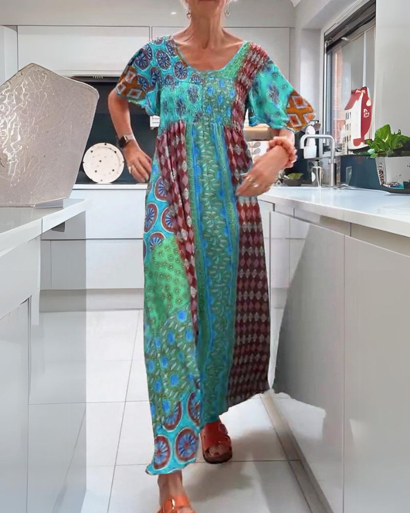 Melania - Colurful Bohemian Dress