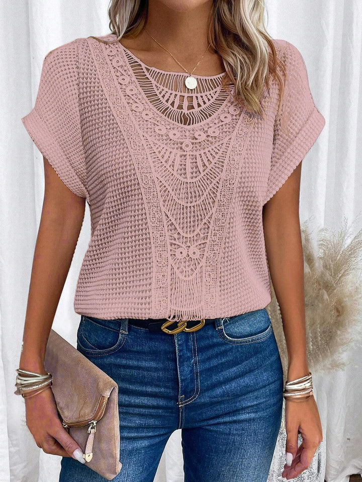 Clio - Elegant Knitted Top Featuring Exquisite Details