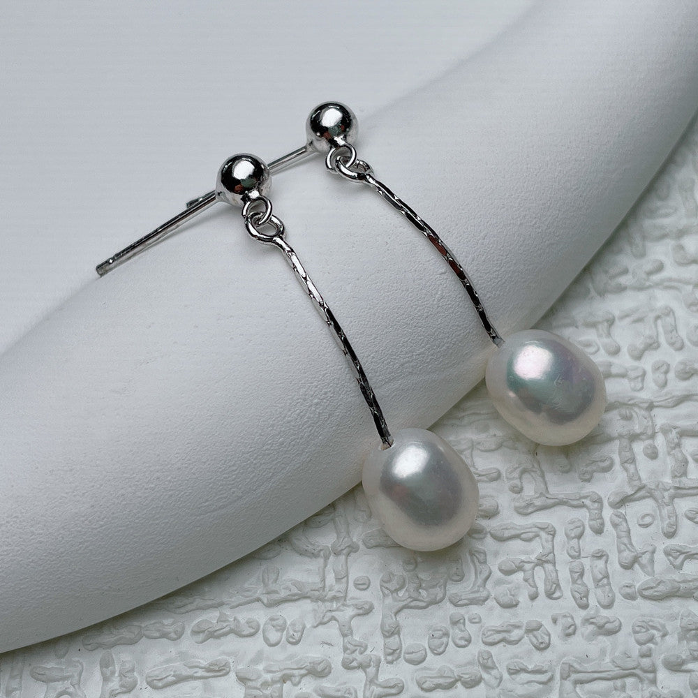 French Freshwater Pearl Earrings | Timeless Elegant Accessory