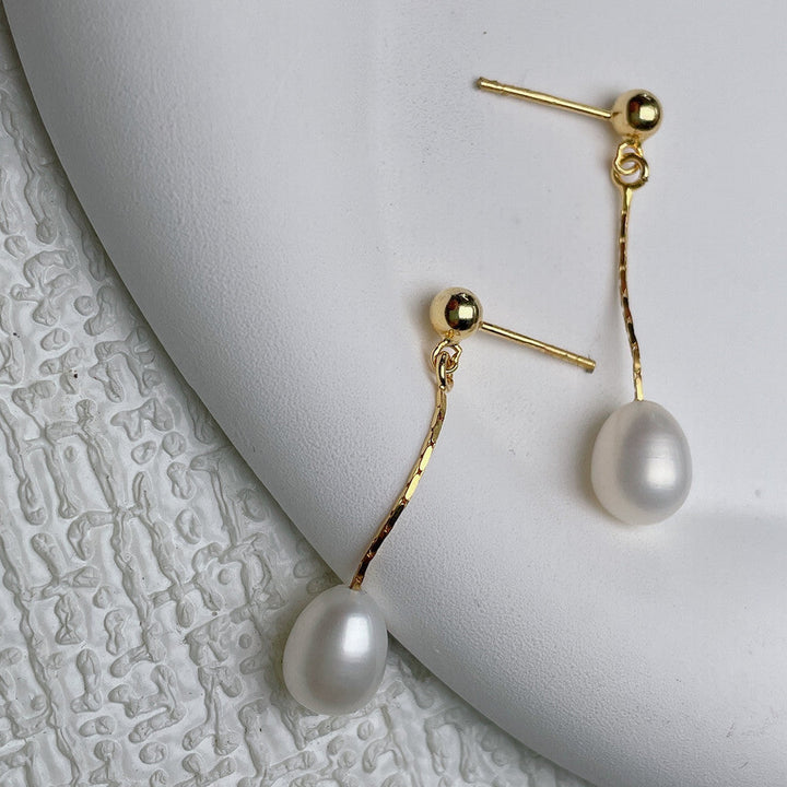 French Freshwater Pearl Earrings | Timeless Elegant Accessory