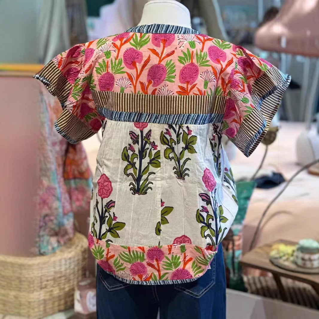 Uriella™ – Airy Boho Blouse That Doesn’t Hug Tight