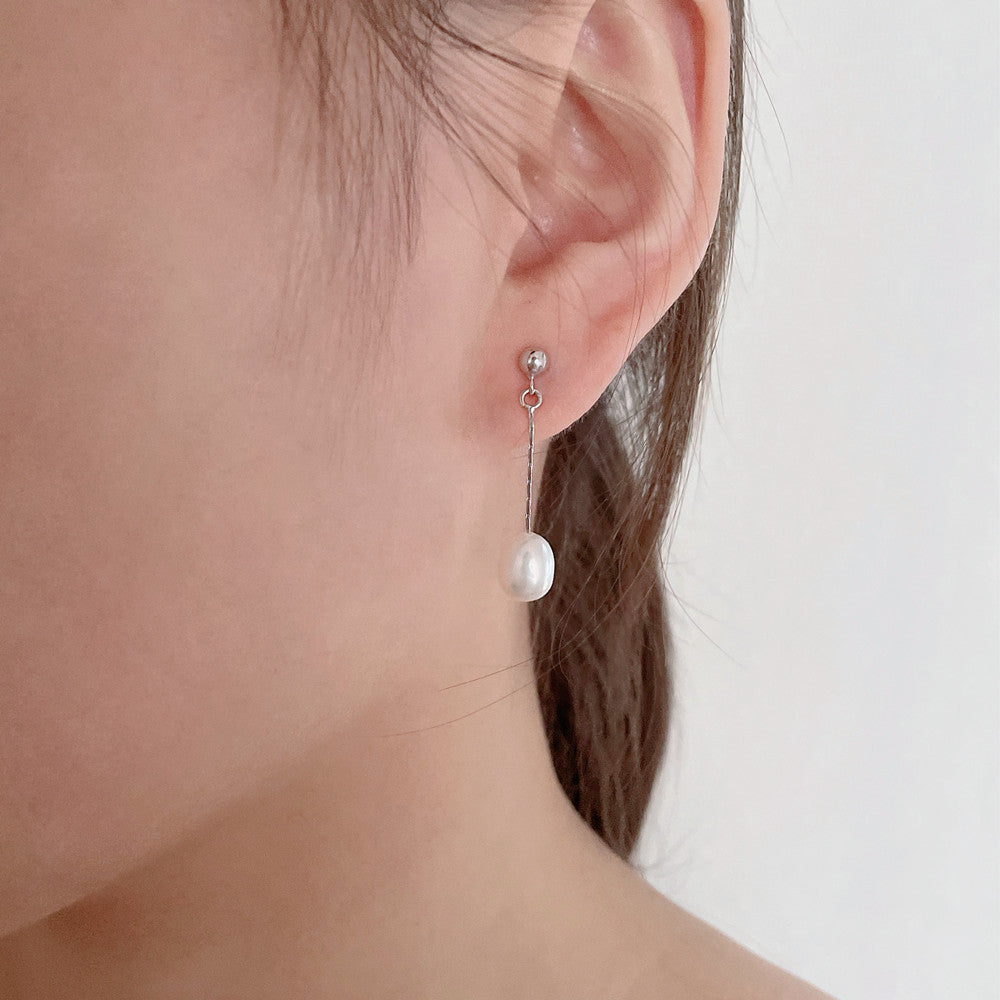 French Freshwater Pearl Earrings | Timeless Elegant Accessory