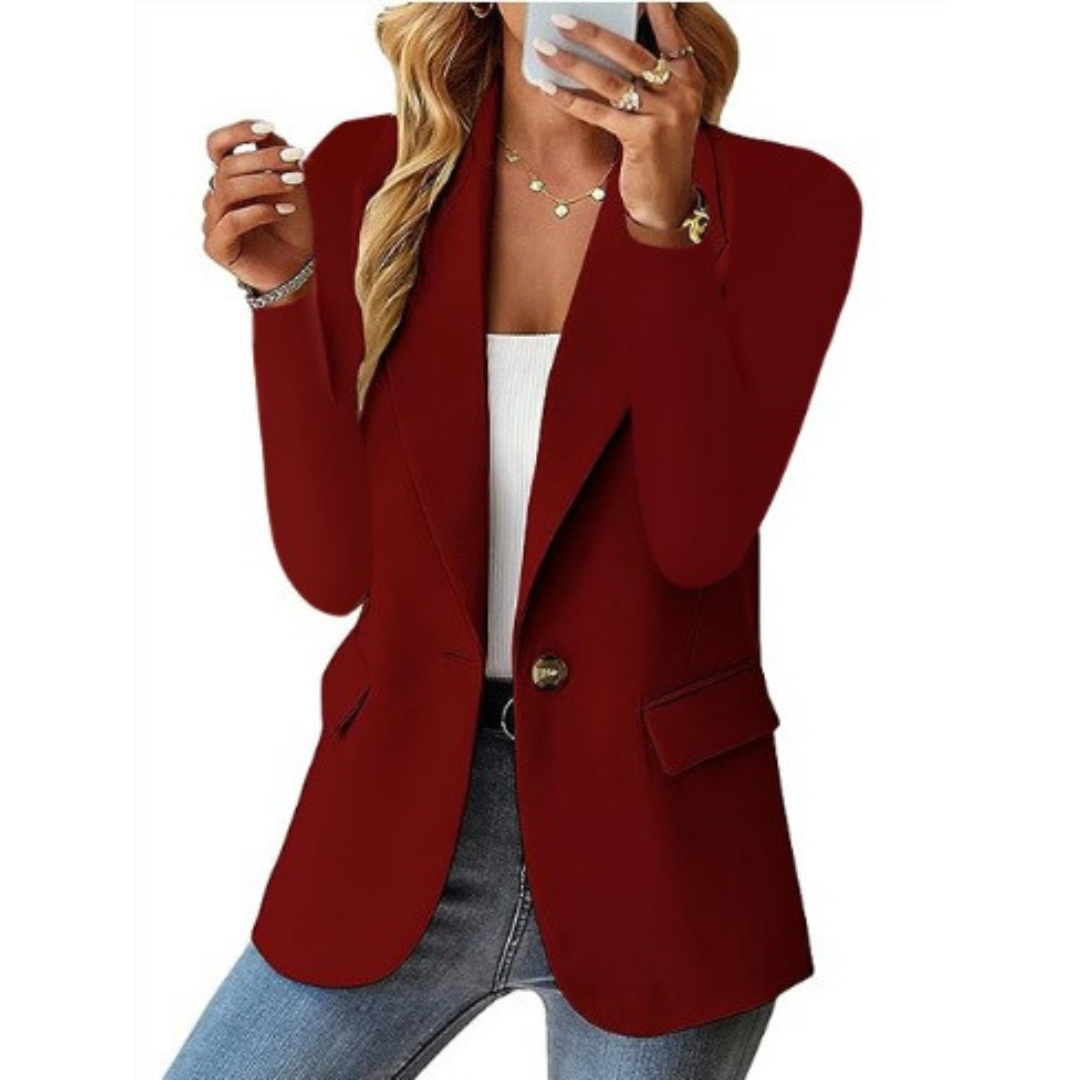 Melissa™ | Vibrant Tailored Blazer with Everyday Ease