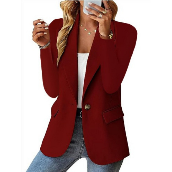 Melissa™ | Vibrant Tailored Blazer with Everyday Ease