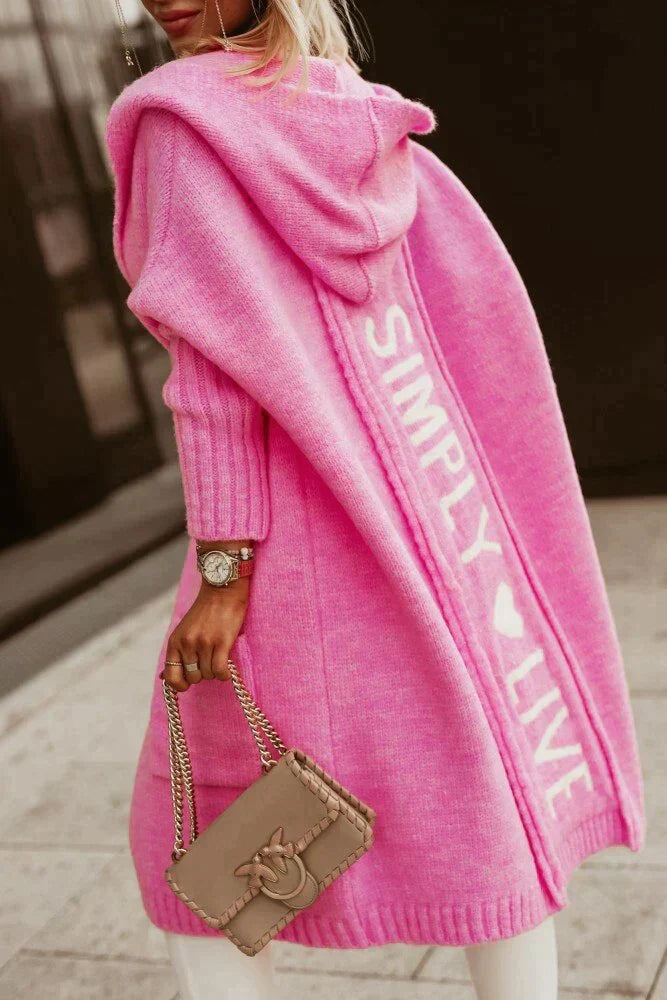 Jenette™  | Luxuriously Cozy Hooded Cardigan