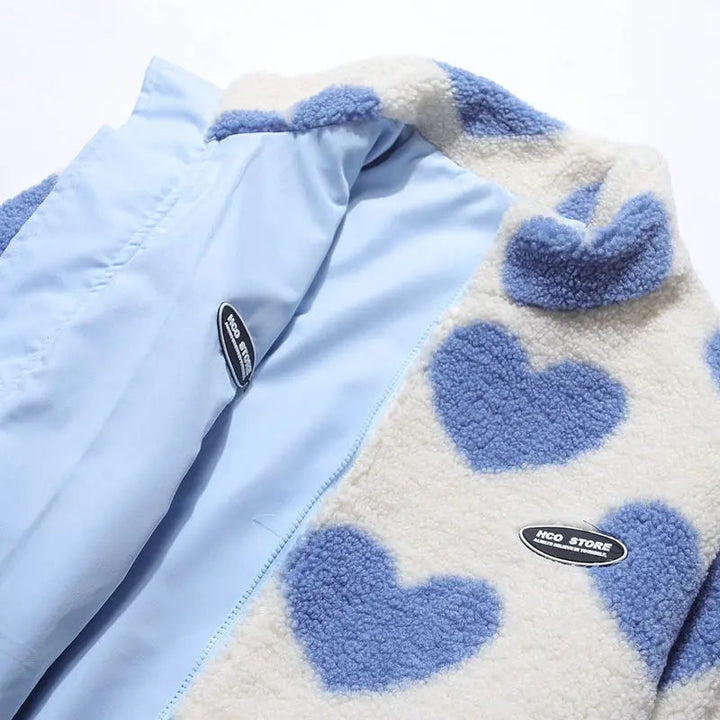 Liam™ - Cozy Reversible Heart Jacket (Exclusive Line)