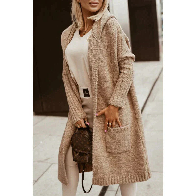 Jenette™  | Luxuriously Cozy Hooded Cardigan