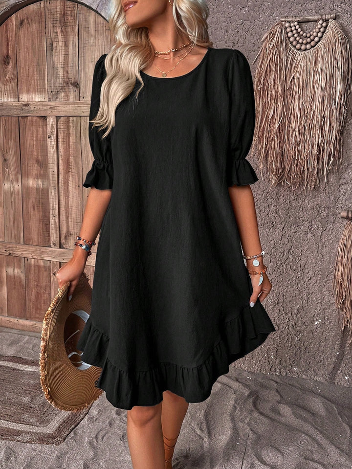 Daisy™ – Tummy-Friendly Ruffle Summer Dress
