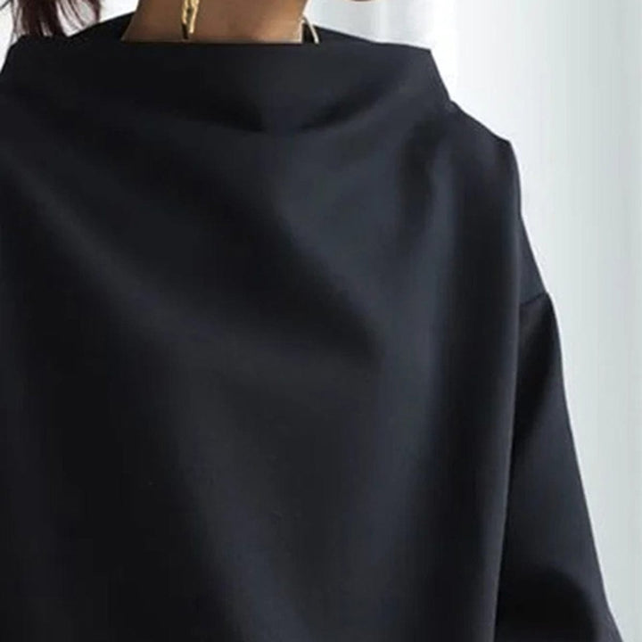 Elly™ | High-Neck Soft Knit Top