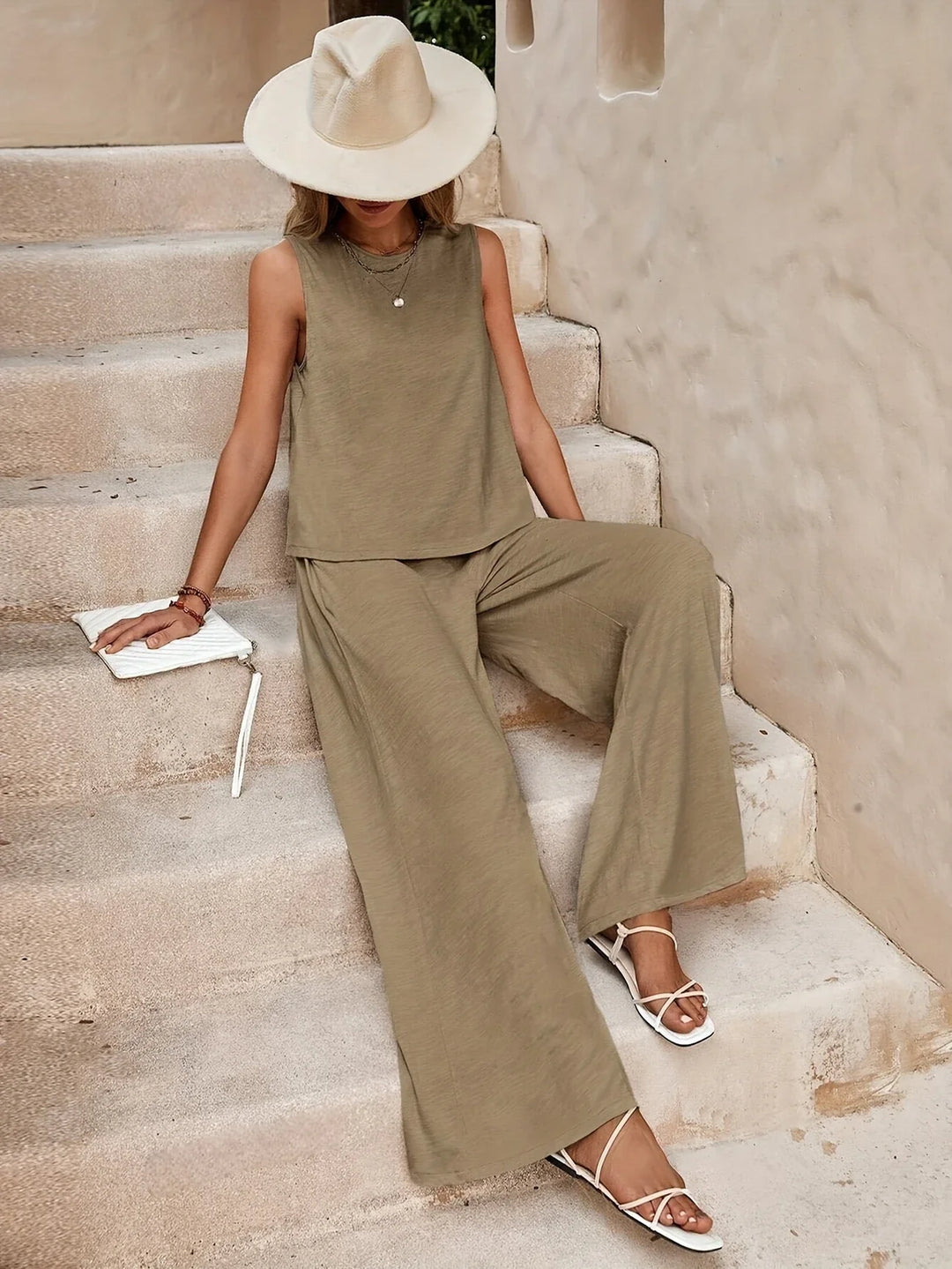 Addison™ - Chic Top and Pants Ensemble