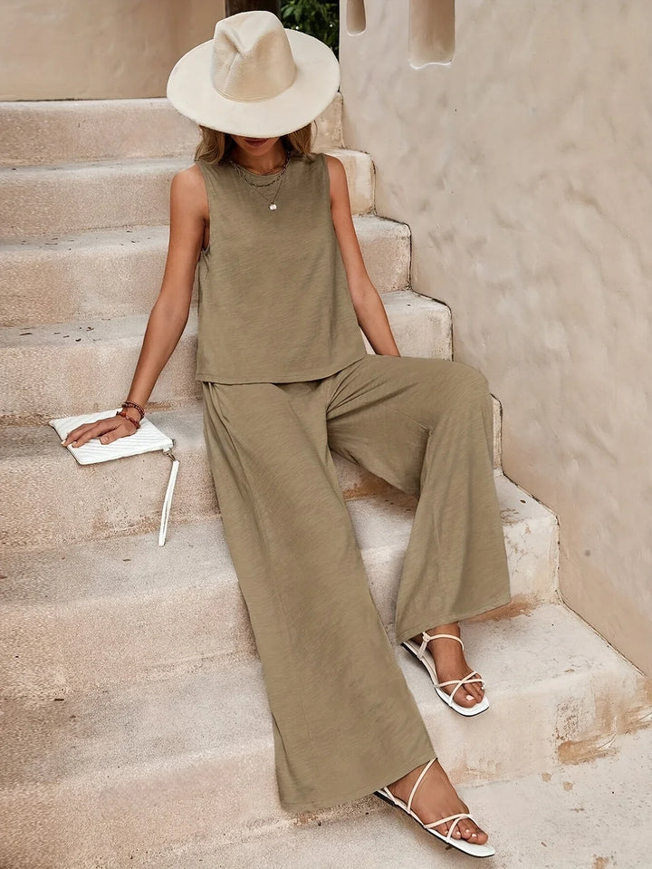 Addison™ - Chic Top and Pants Ensemble