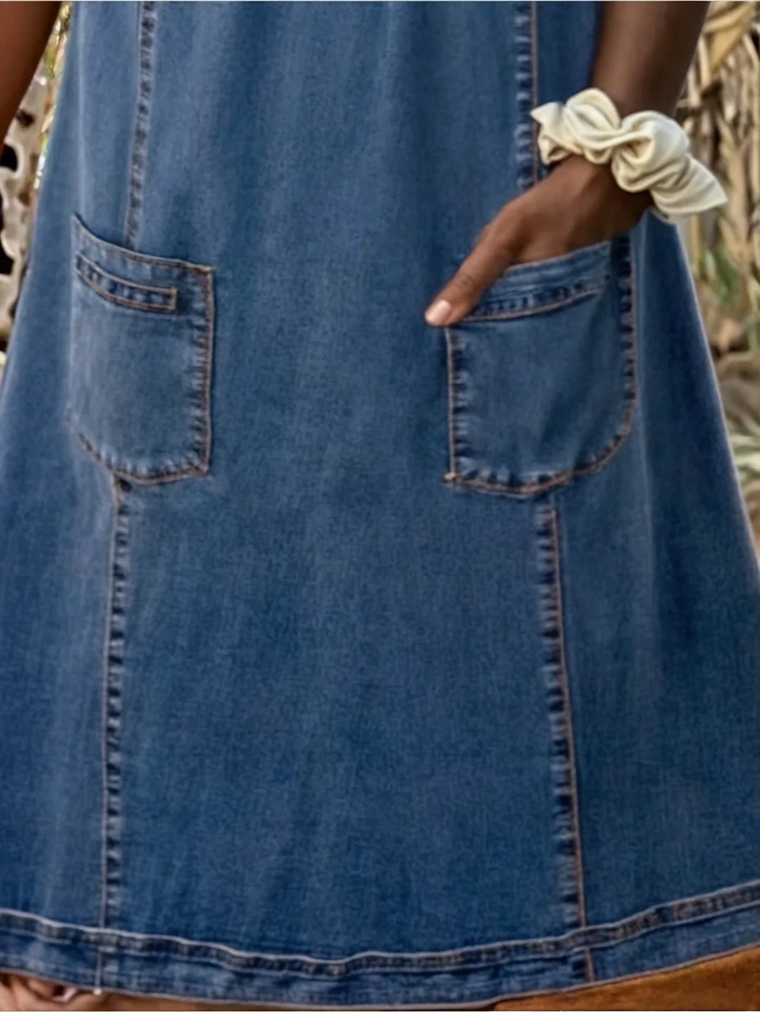 Kiara™ | Classic Denim Dress