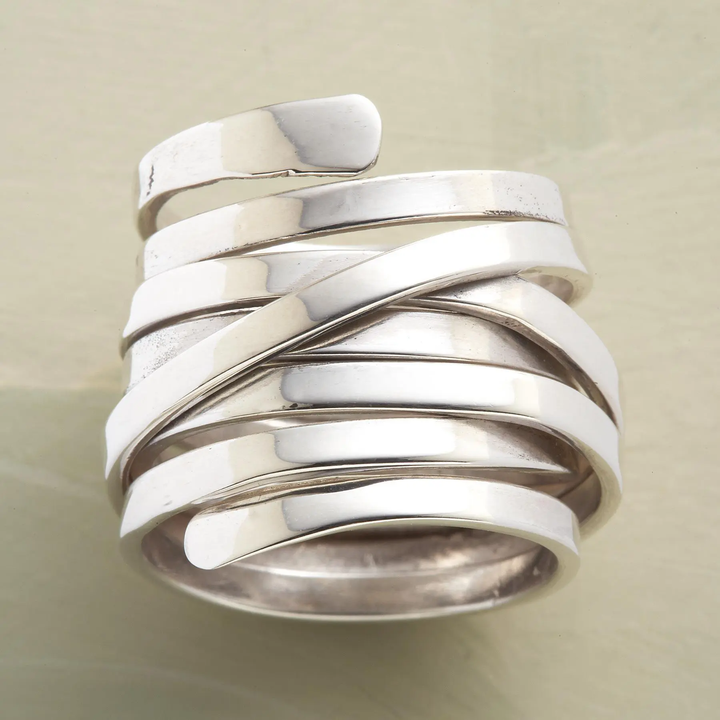 Aria™ | Bold Multi-Band Wrap Ring