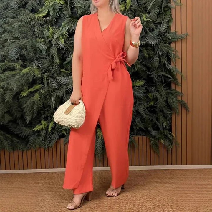 Ins | Elegant V-neck Jumpsuit
