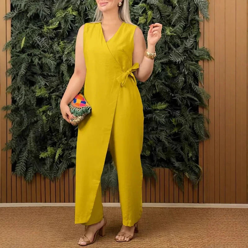 Ins | Elegant V-neck Jumpsuit