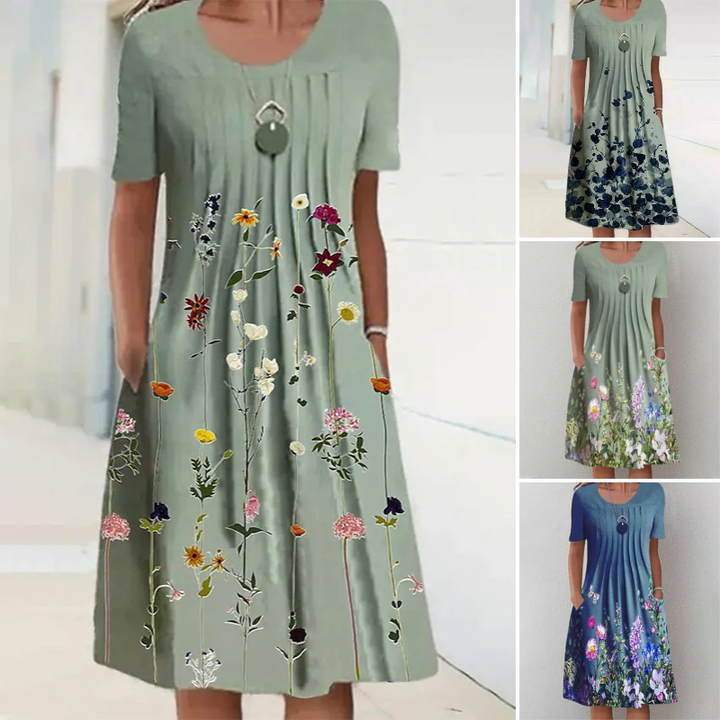 Floralyn - Dress with Tummy Coverage