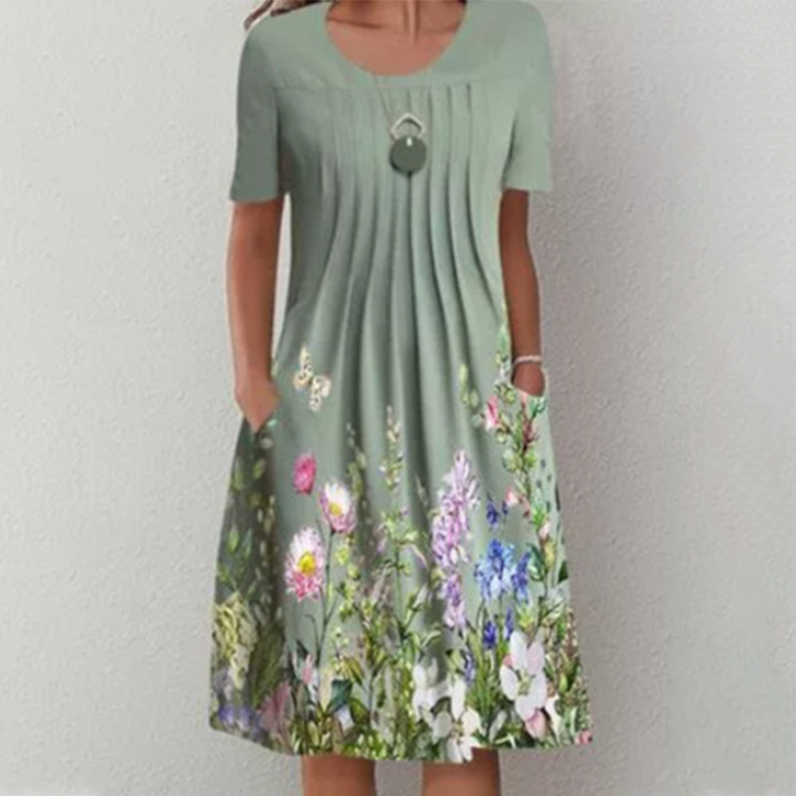 Floralyn - Dress with Tummy Coverage