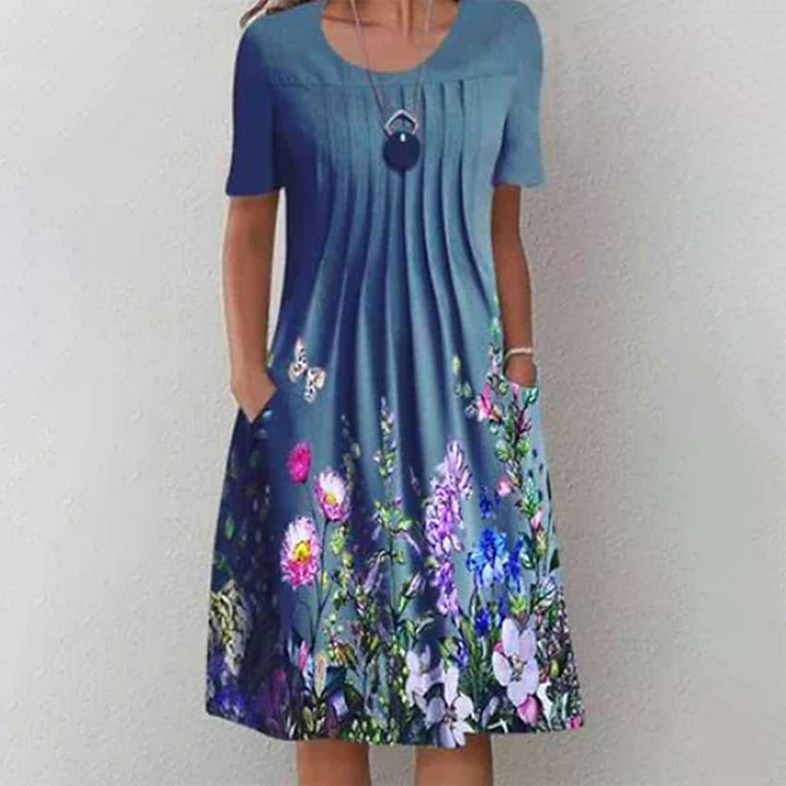 Floralyn - Dress with Tummy Coverage